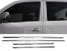 Хром нижні молдинги вікон VW Amarok I (10-20) 4D 1