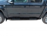 Пороги бічні VW Amarok I (10-20) - Amazon (чорні) 5