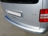 Накладка на задній бампер VW Caddy III (2K; 04-14) - Omsa (без загину) 2