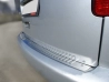 Накладка на задній бампер VW Caddy III (2K; 04-14) - Omsa (без загину) 3