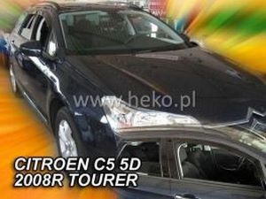 Дефлектори вікон Citroen C5 II (08-17) Універсал - Heko (вставні) 3