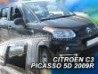 Дефлекторы окон Citroen C3 Picasso (09-17) - Heko (вставные)