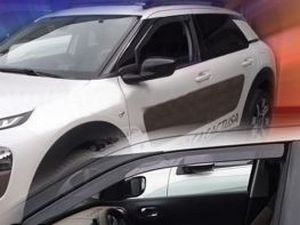 Дефлекторы окон Citroen C4 Cactus (14-20) - Heko (вставные) 3