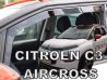 Дефлектори вікон Citroen C3 Aircross (17-) - Heko (вставні) 3