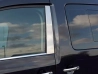 Хром молдинги дверних стійок VW Caddy III (2K; 04-15) 3