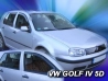 Дефлектори вікон VW Golf IV (97-06) 5D Хетчбек / Універсал - Heko (вставні) 4