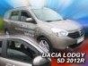 Дефлектори вікон Dacia Lodgy (12-22) - Heko (вставні) 3