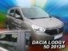 Дефлектори вікон Dacia Lodgy (12-22) - Heko (вставні) 4