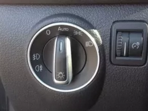 Кольцо на переключатель света VW Golf VI (08-13) 2