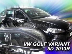 Дефлекторы окон VW Golf VII (13-20) Универсал - Heko (вставные) 3