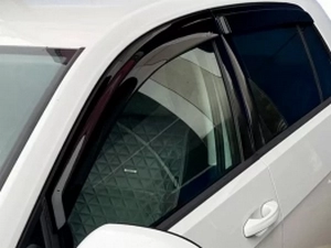Дефлекторы окон VW Golf VII (12-20) 5D Htb - Hic (накладные) 5