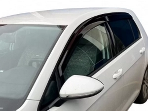 Дефлекторы окон VW Golf VII (12-20) 5D Htb - Hic (накладные) 6