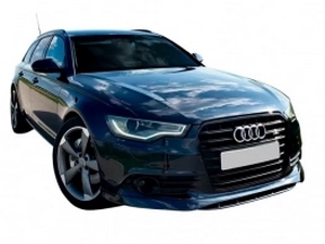 Губа передня Audi A6 C7 (11-14) - стиль ABT 7