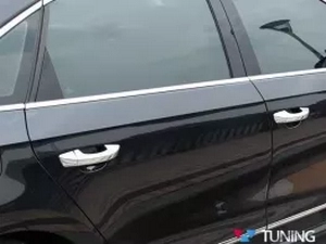 Хром накладки на ручки VW Passat B6 (05-10) - повні 6