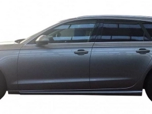 Накладки на боковые пороги Audi A6 C7 (11-14) 3