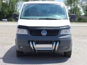 Ноздри - кенгурятник VW T5 Transporter (2003-2010) 3
