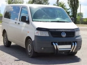 Ноздри - кенгурятник VW T5 Transporter (2003-2010) 4