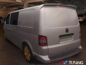Спойлер VW T5 (03-15) подъемная дверь - с вырезом 4