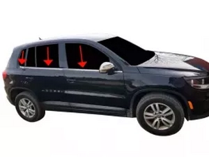 Хром нижні молдинги вікон VW Tiguan I (5N; 07-15) 4