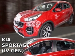 Дефлектори вікон Kia Sportage IV (QL; 15-21) - Heko (вставні) 4