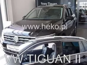 Дефлектори вікон VW Tiguan II (16-) - Heko (вставні) 4