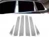 Хром молдинги дверних стійок VW Touareg I (7L; 02-10) 1