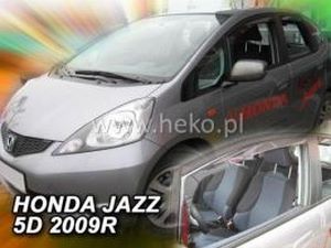 Дефлектори вікон Honda Jazz / Fit III (08-13) 5D - Heko (вставні) 3