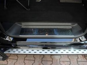 Накладки на пластиковые пороги Citroen Jumpy III (17-) - Omsa 4