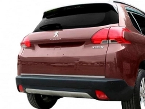 Хром нижняя кромка багажника Peugeot 2008 I (A94; 13-19) 4