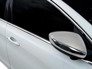 Хром накладки на зеркала Peugeot 2008 I (A94; 16-19) 4