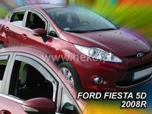 Дефлектори вікон Ford Fiesta Mk7 (08-17) 5D - Heko (вставні) 4