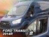 Дефлектори вікон Ford Transit IV (14-/20-) - Heko (вставні)