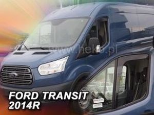 Дефлектори вікон Ford Transit IV (14-/20-) - Heko (вставні) 1