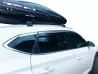 Дефлектори вікон Hyundai Tucson III (TL; 16-21) - Niken (з хромом молдингом) 2