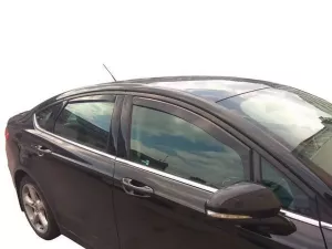 Дефлектори вікон Ford Mondeo Mk5 (14-22) Sd/Liftback - Heko (вставні)
