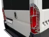 Хром накладки на задні ліхтарі Citroen Jumper (14-) рестайлінг 4