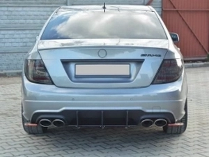 Диффузор задний Mercedes C W204 AMG-Line (11-14) 4