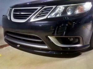 Спліттер передній Saab 9-3 Turbo X (07-11) 4