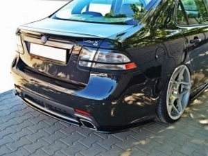 Центральный задний сплиттер Saab 9-3 Turbo X (07-11) 3