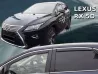 Дефлектори вікон Lexus RX IV (AL20; 16-22) - Heko (вставні) 4