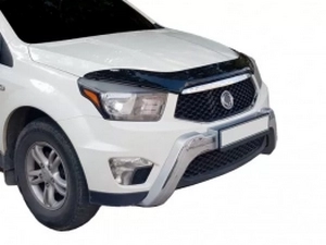 Дефлектор капота SsangYong Actyon (13-18) - Cappafe 2