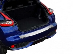 Накладка на бампер Nissan Juke I (F15; 14-19) рестайлинг - Carmos 4
