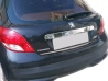 Хром накладка над номером Peugeot 207 (06-12) 4
