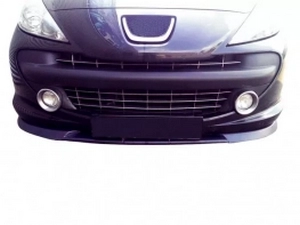 Спліттер передній Peugeot 207 (06-09) 4