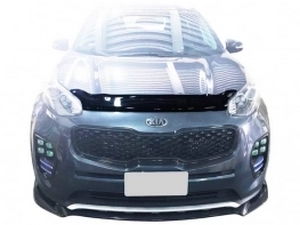 Дефлектор капота KIA Sportage IV (QL; 15-21) - Hic (акрил) 1