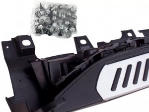 Пороги боковые BMW X6 F16 (14-19) - OEM стиль 3