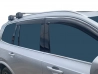 Дефлектори вікон Volvo XC90 II (SE; 16-) - Hic (з хром молдингом) 8