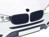 Решітка BMW X3 F25 LCI (14-17) - подвійні ребра (матова) 4