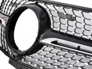 Решётка Mercedes GLE Coupe C292 (15-19) - Diamond (чёрная) 2
