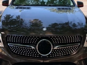 Решётка Mercedes GLE Coupe C292 (15-19) - Diamond (чёрная) 5
